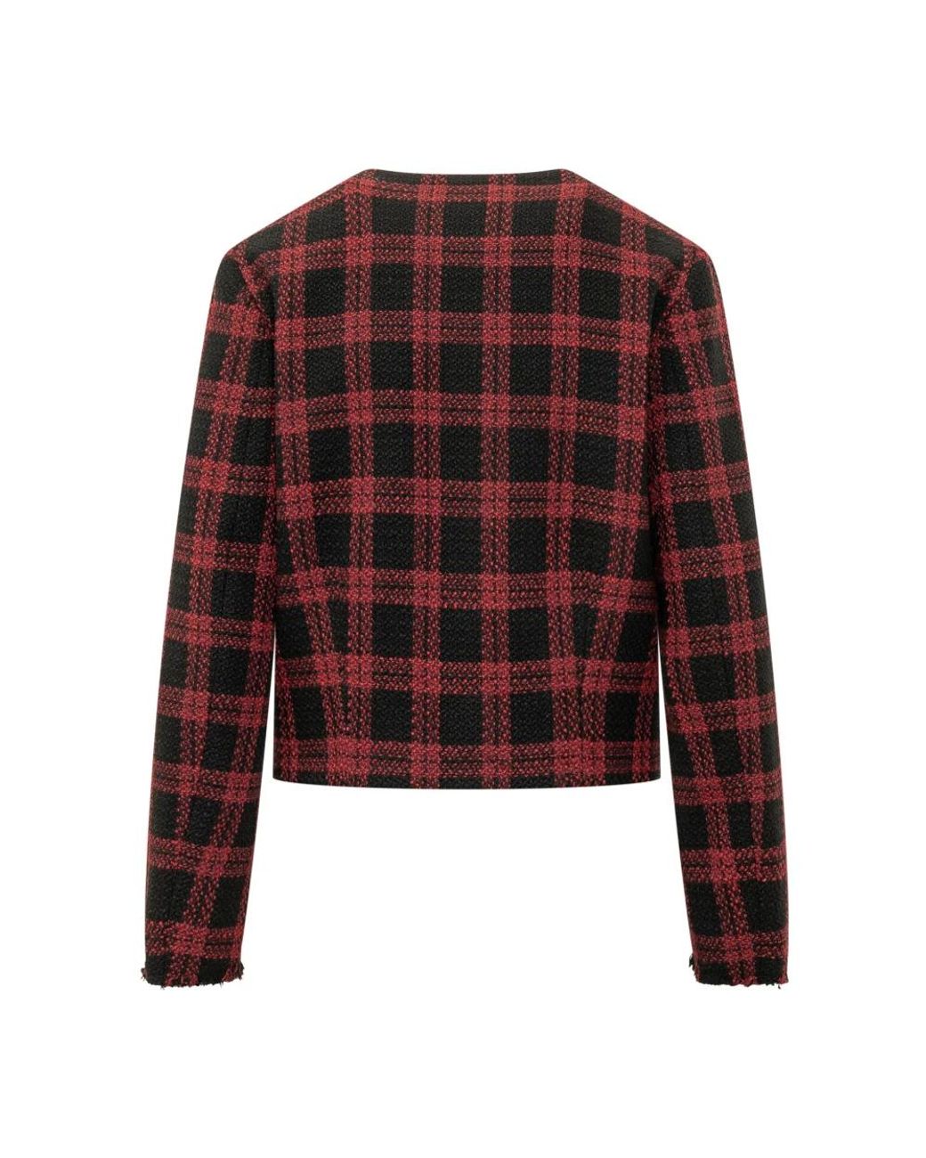 Pinko Red Tweed Jackets
