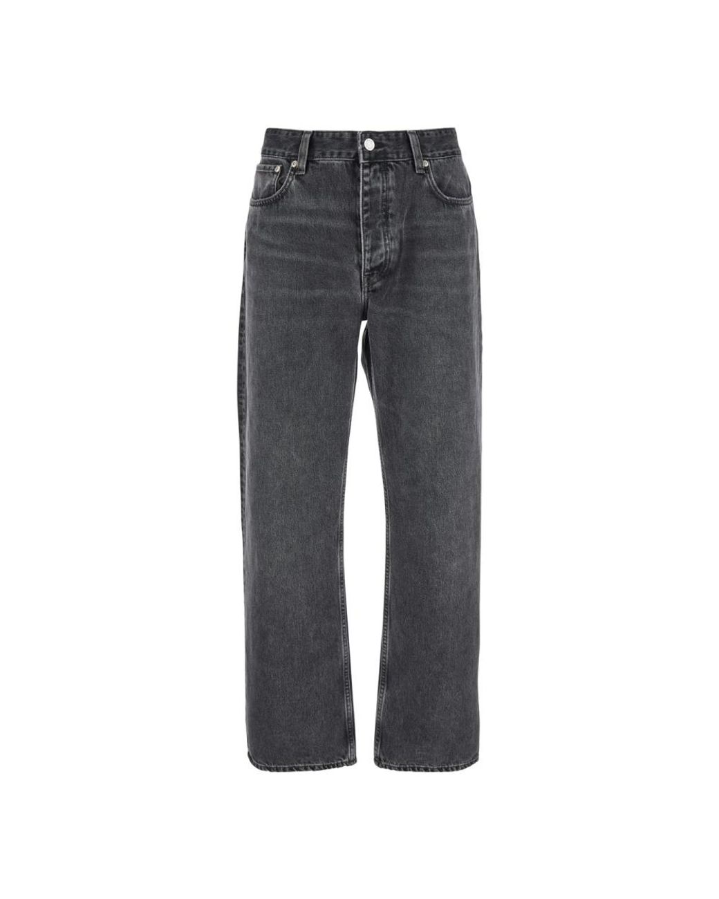 Won Hundred Jeans ,Zwart ,Katoen Steve Jeans in het Gray voor heren
