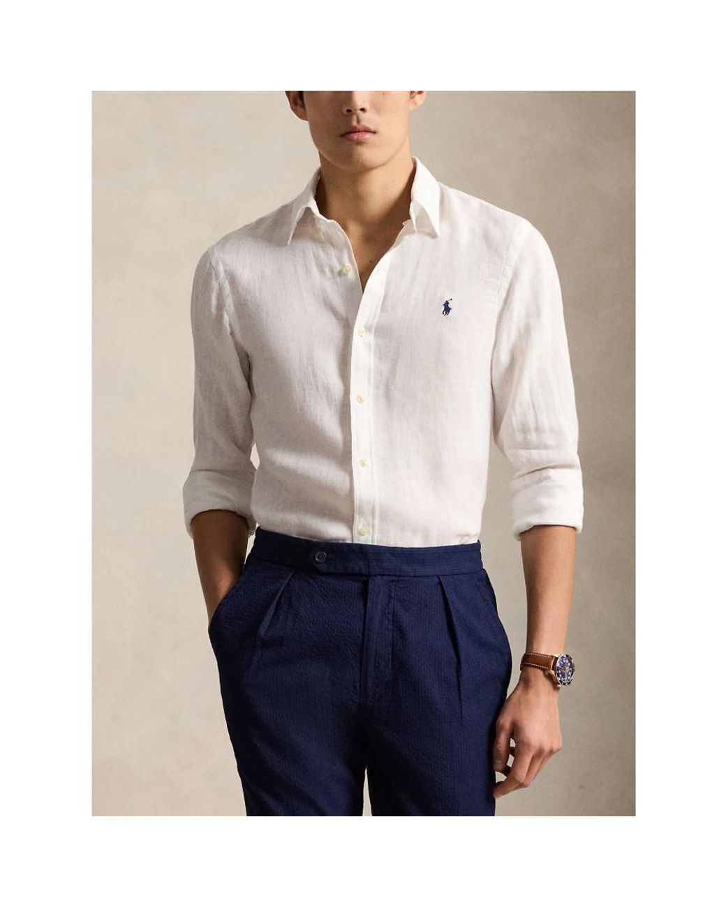 Ralph Lauren White Casual Shirts for men