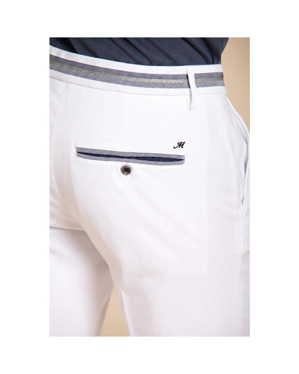 Mason's Blue Chinos for men