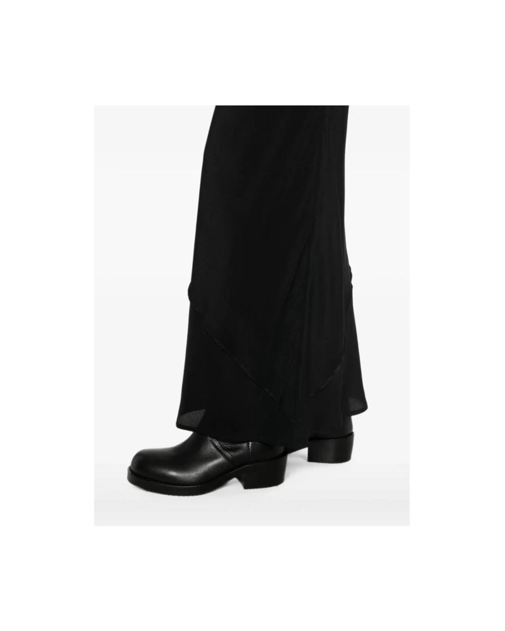 Midi Skirts Baserange de color Black