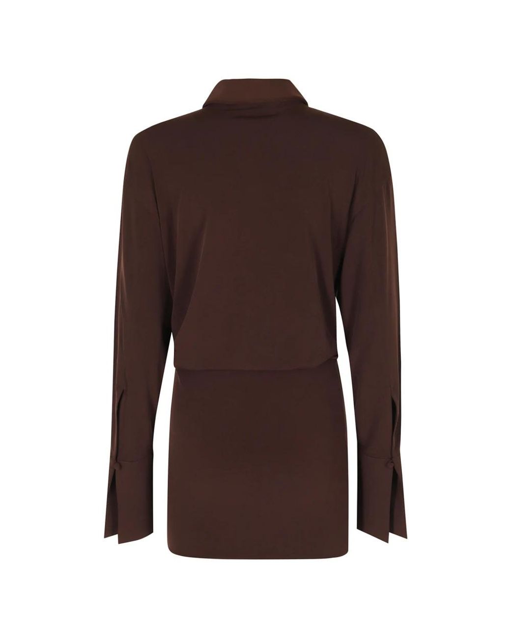 ANDAMANE Brown Short Dresses