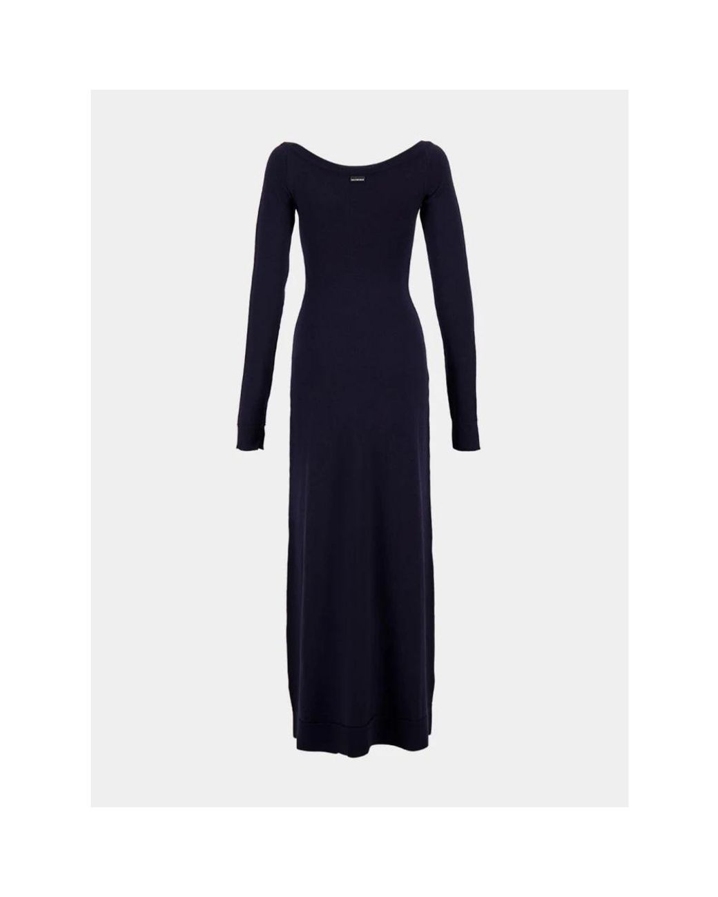 Balenciaga Blue Maxi Dresses