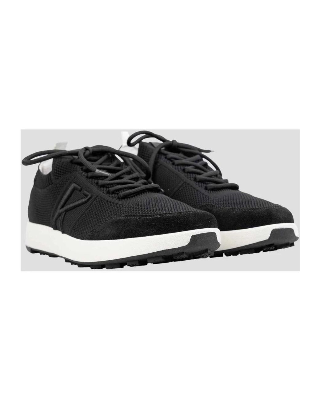 Kiton Black Sneakers for men