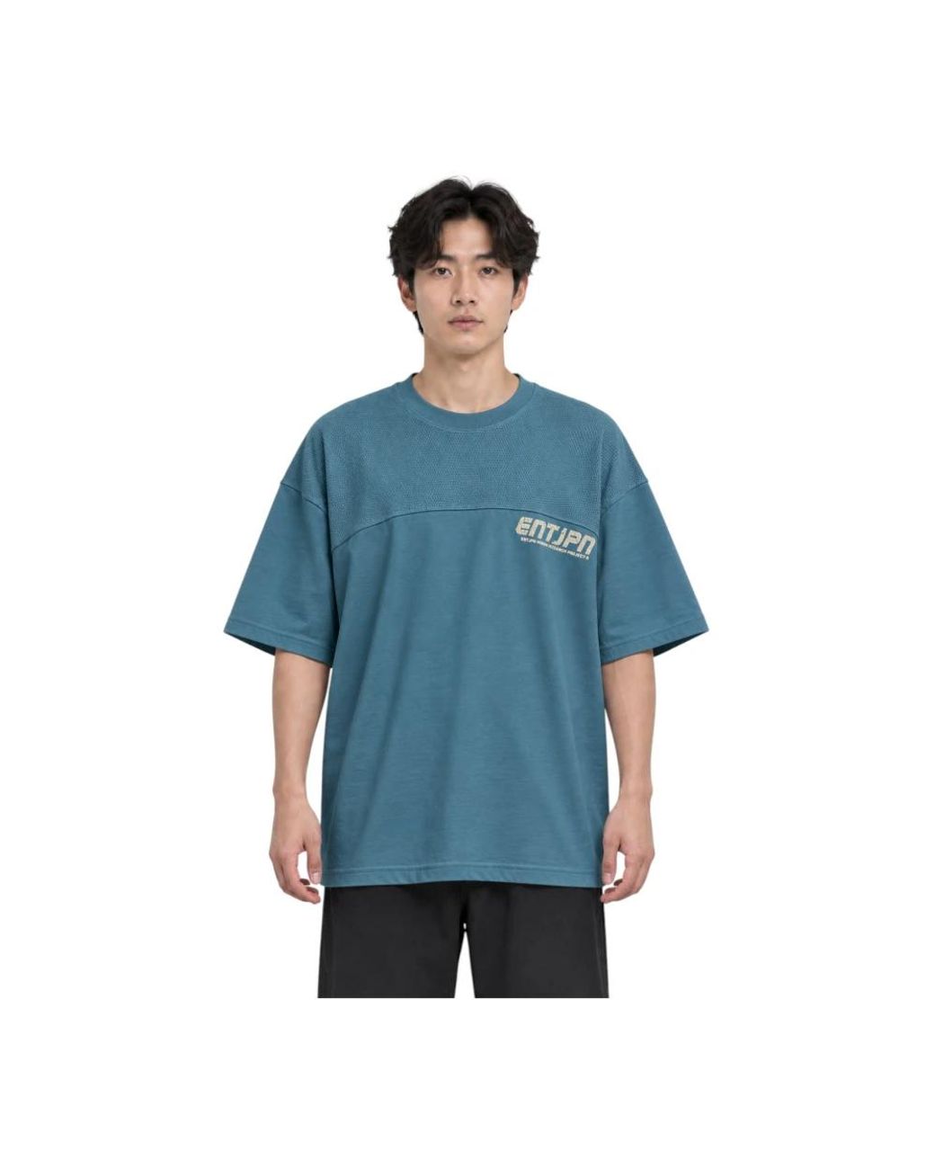 ENTERPRISE JAPAN Blue T-Shirts for men
