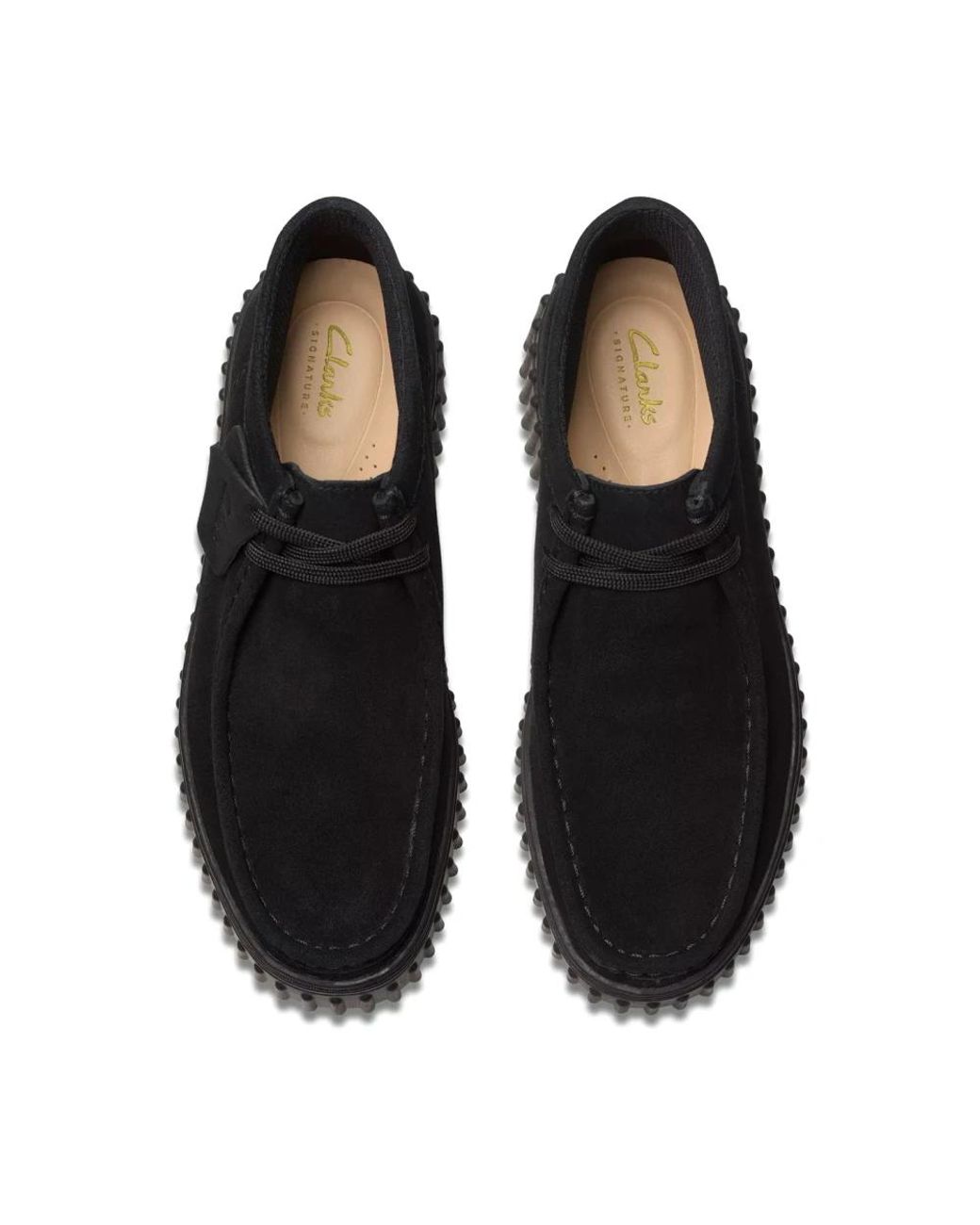 Clarks Black Lace-Up Boots