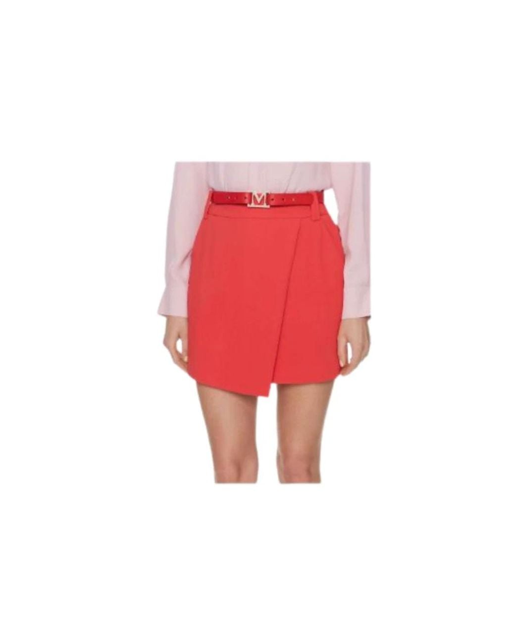 Marciano Red Short Skirts