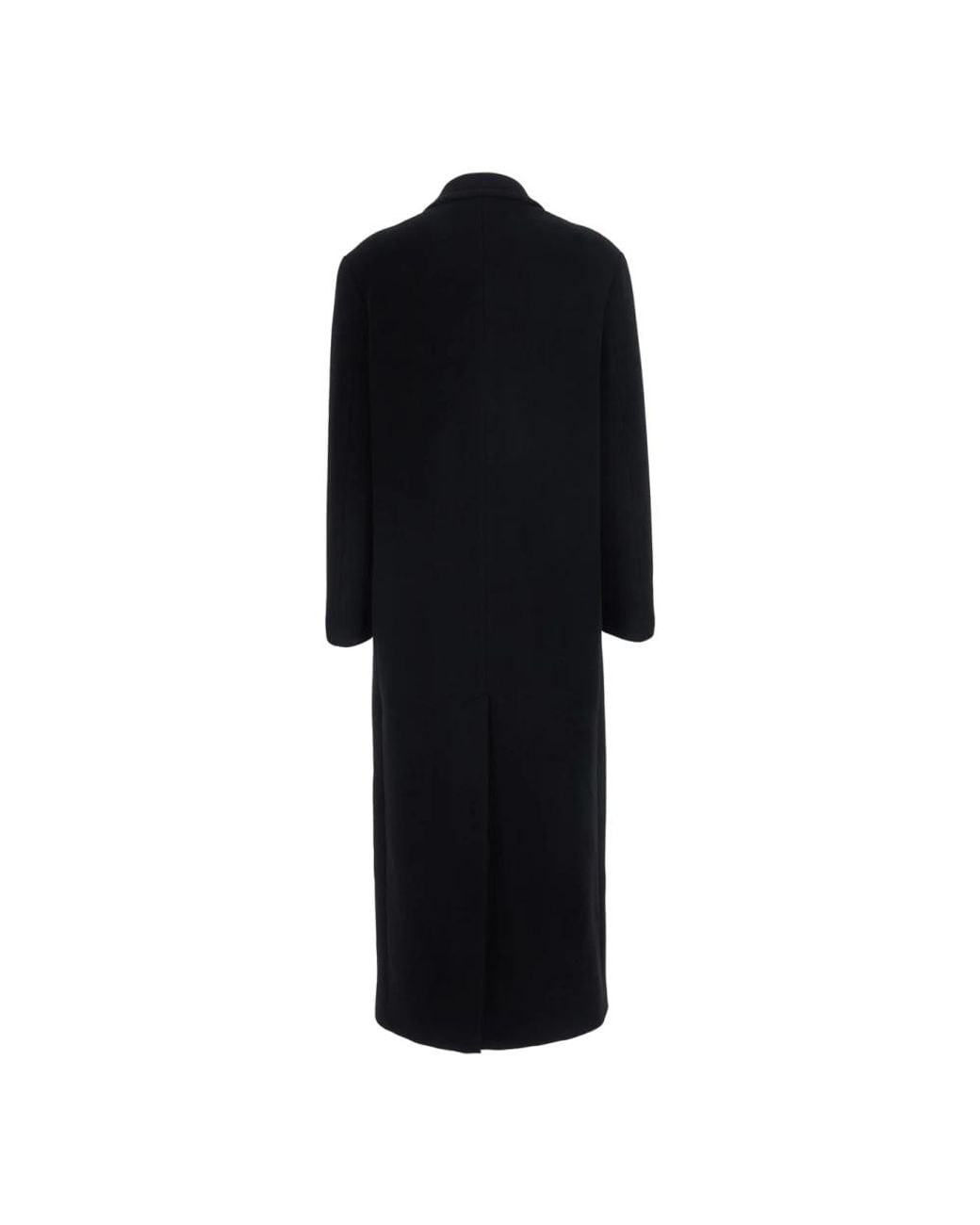 Pinko Black Double-Breasted Coats