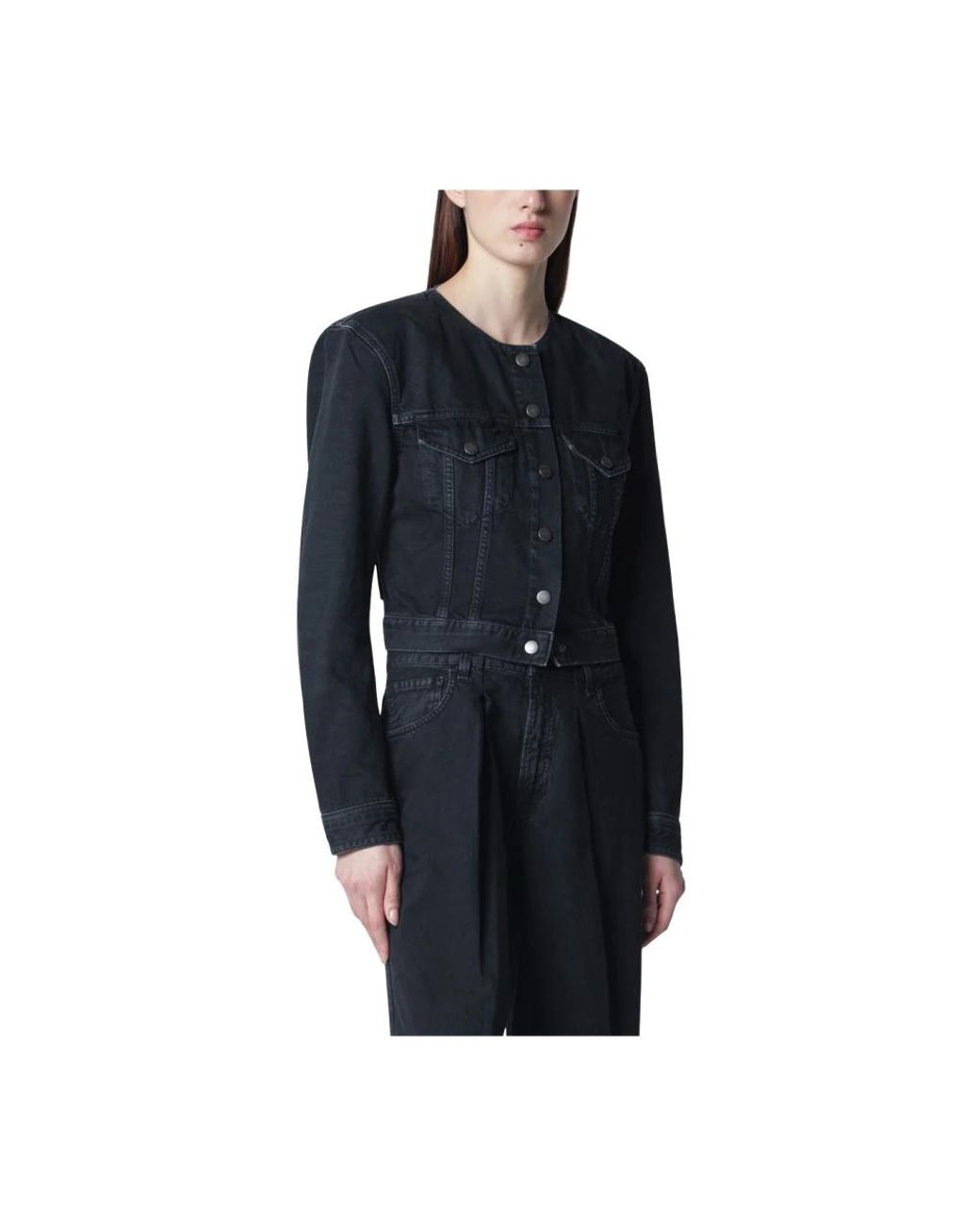 Haikure Black Denim Jackets