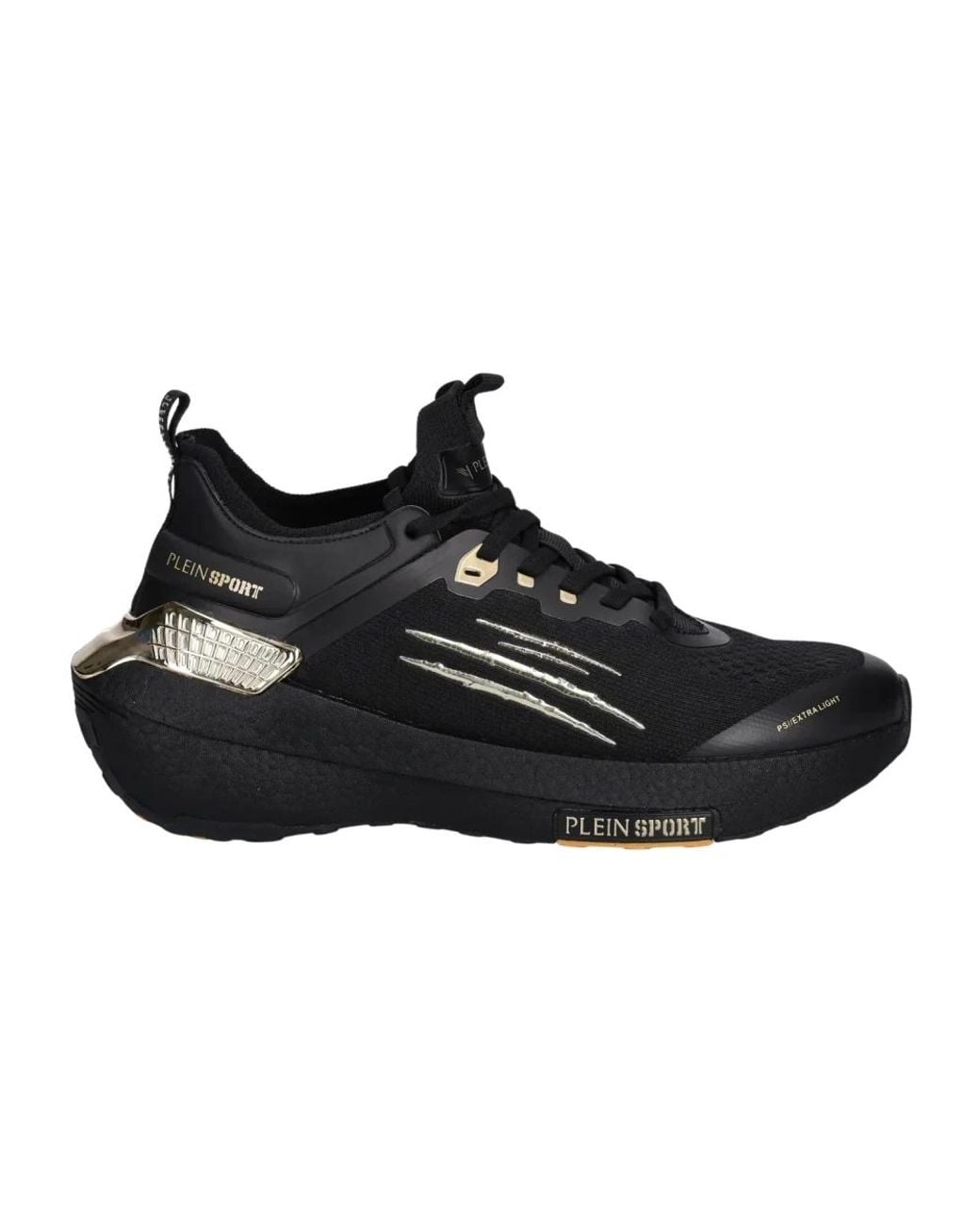 Philipp Plein Black Stealth Runner Extra Light
