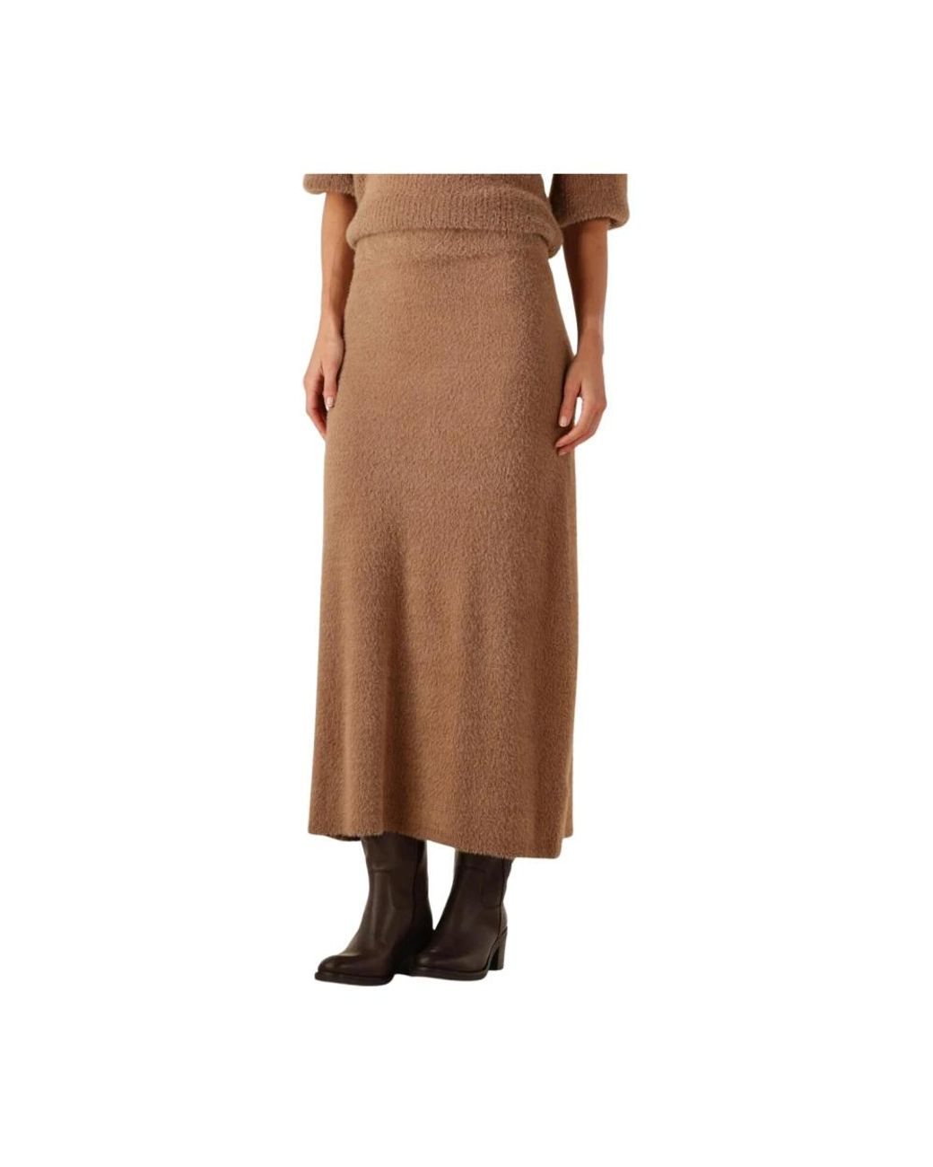 RUBY TUESDAY Rokken ,Bruin ,Wol Vilette Maxi Rok in het Brown
