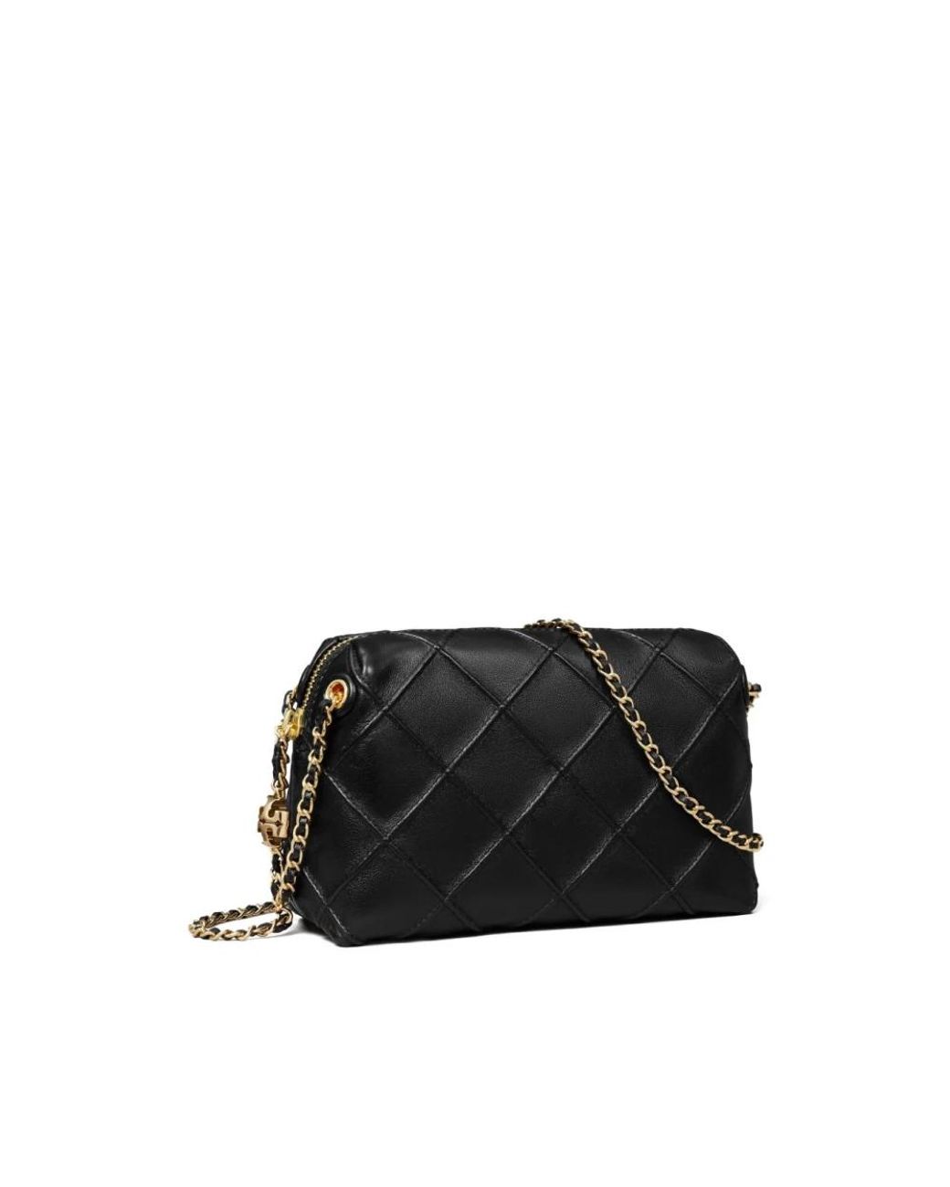 Tory Burch Black Soft 'Fleming' Shoulder
