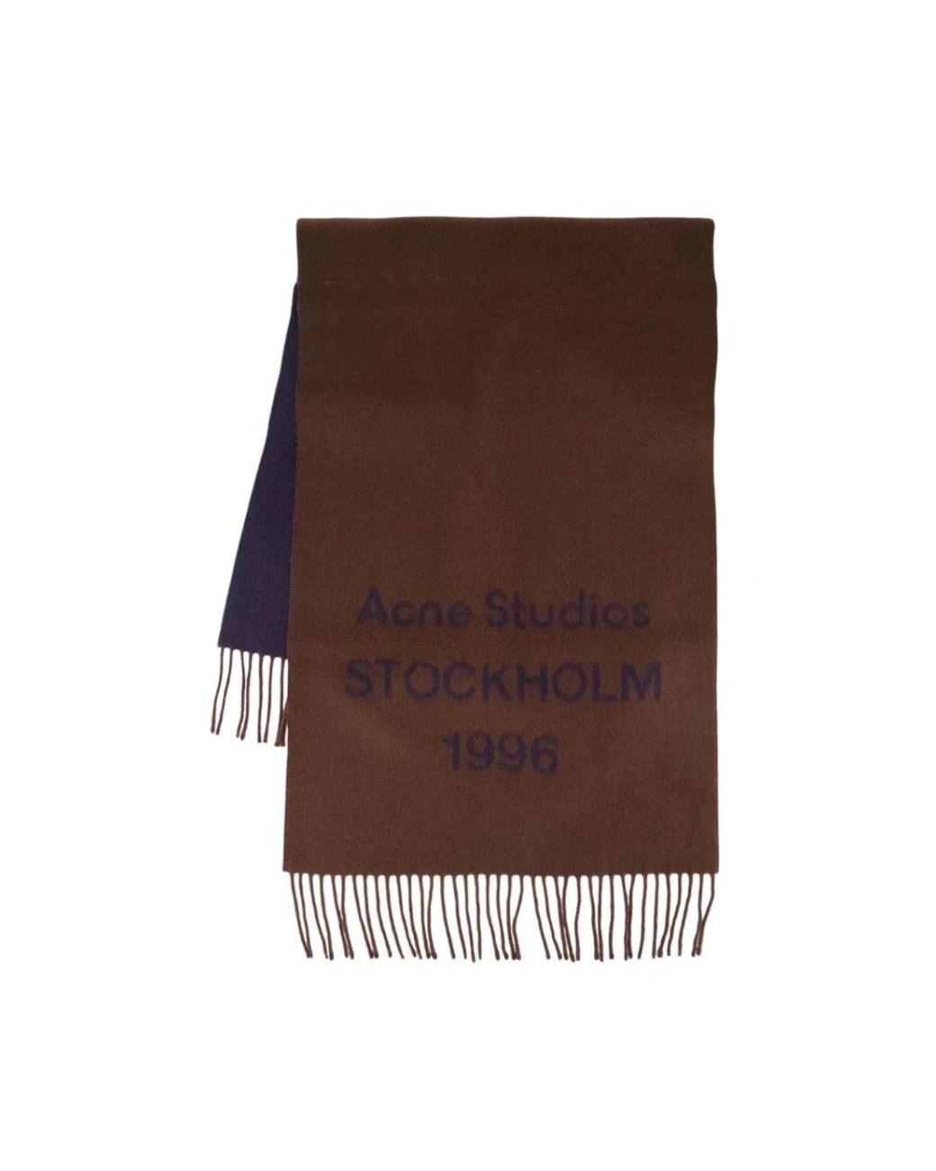 Acne Brown Winter Scarves