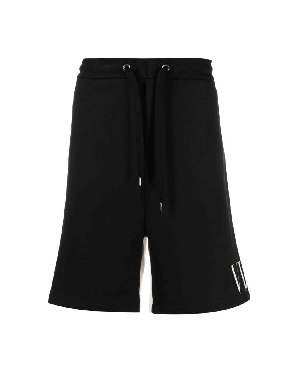 Valentino Black Casual Shorts for men