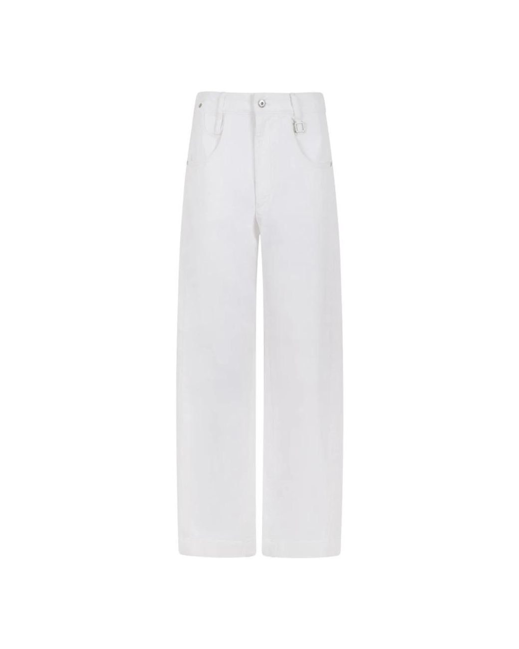 Wooyoungmi White Wide Jeans