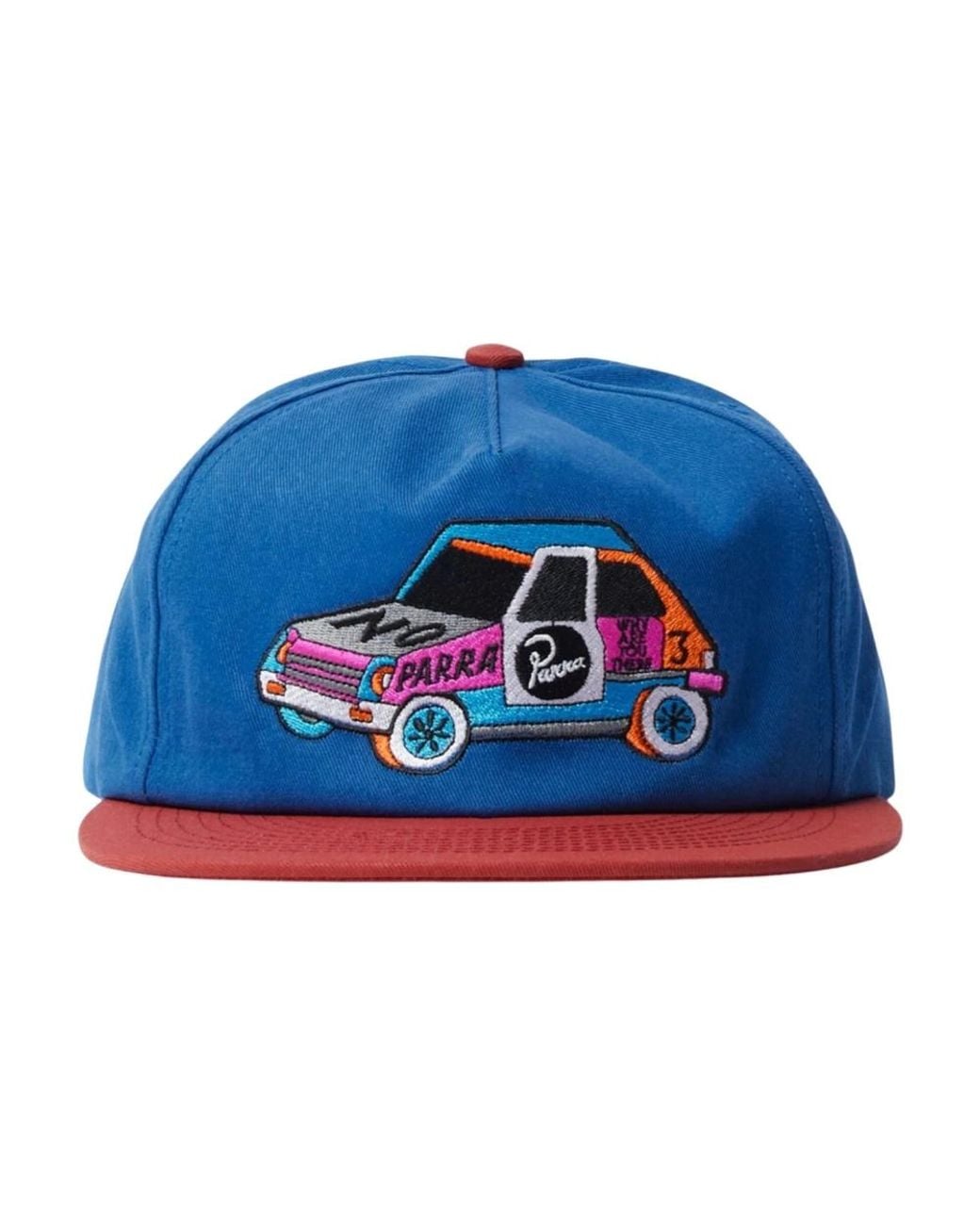 by Parra Blue No Car 5 Panel Hat