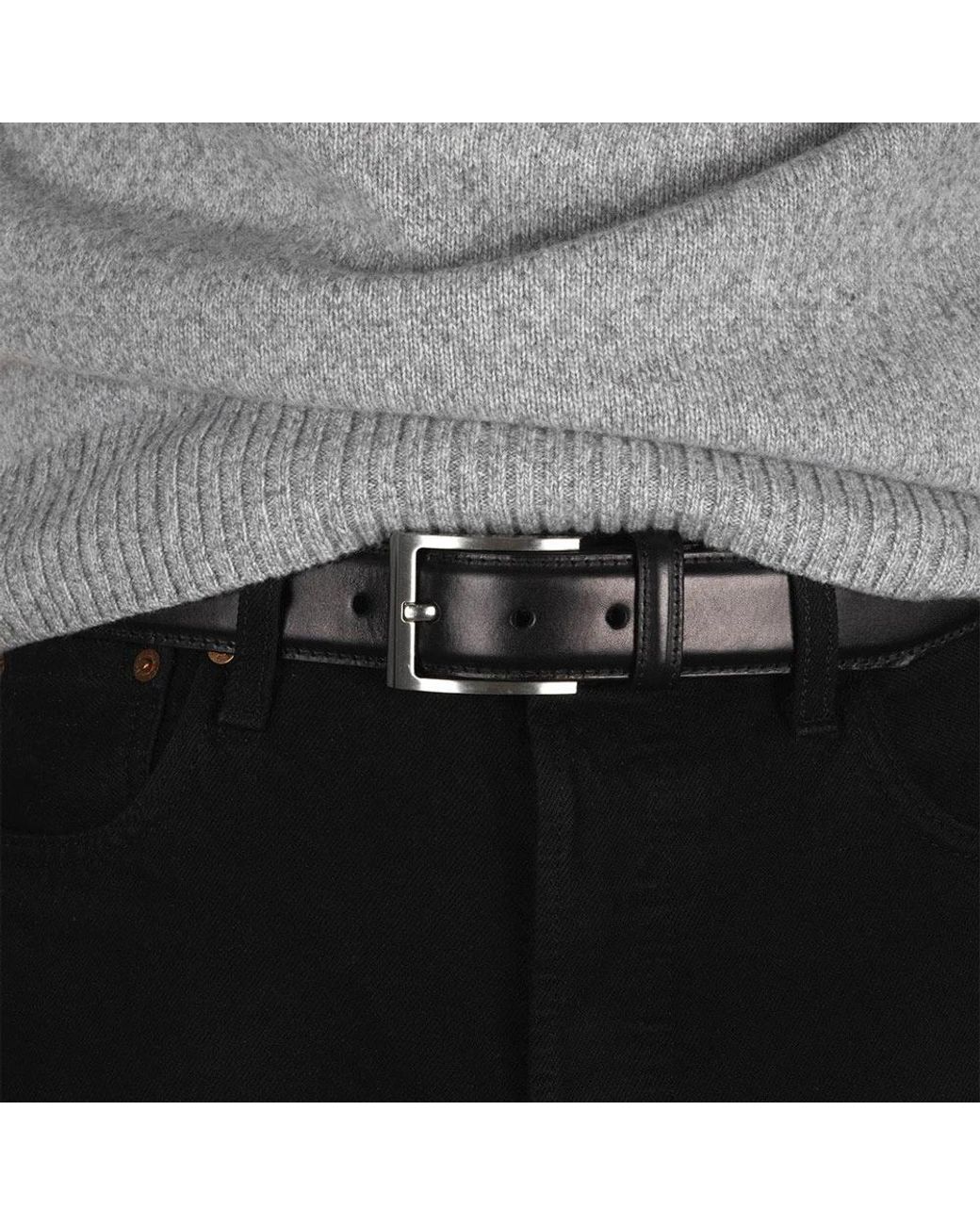 Belts di Loake in Black da Uomo