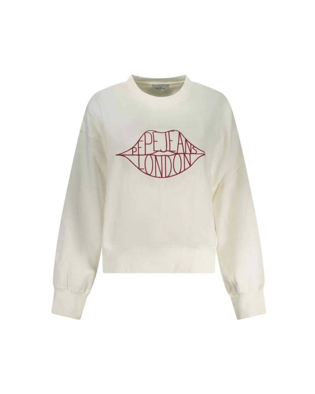 Pepe Jeans White Sweatshirts