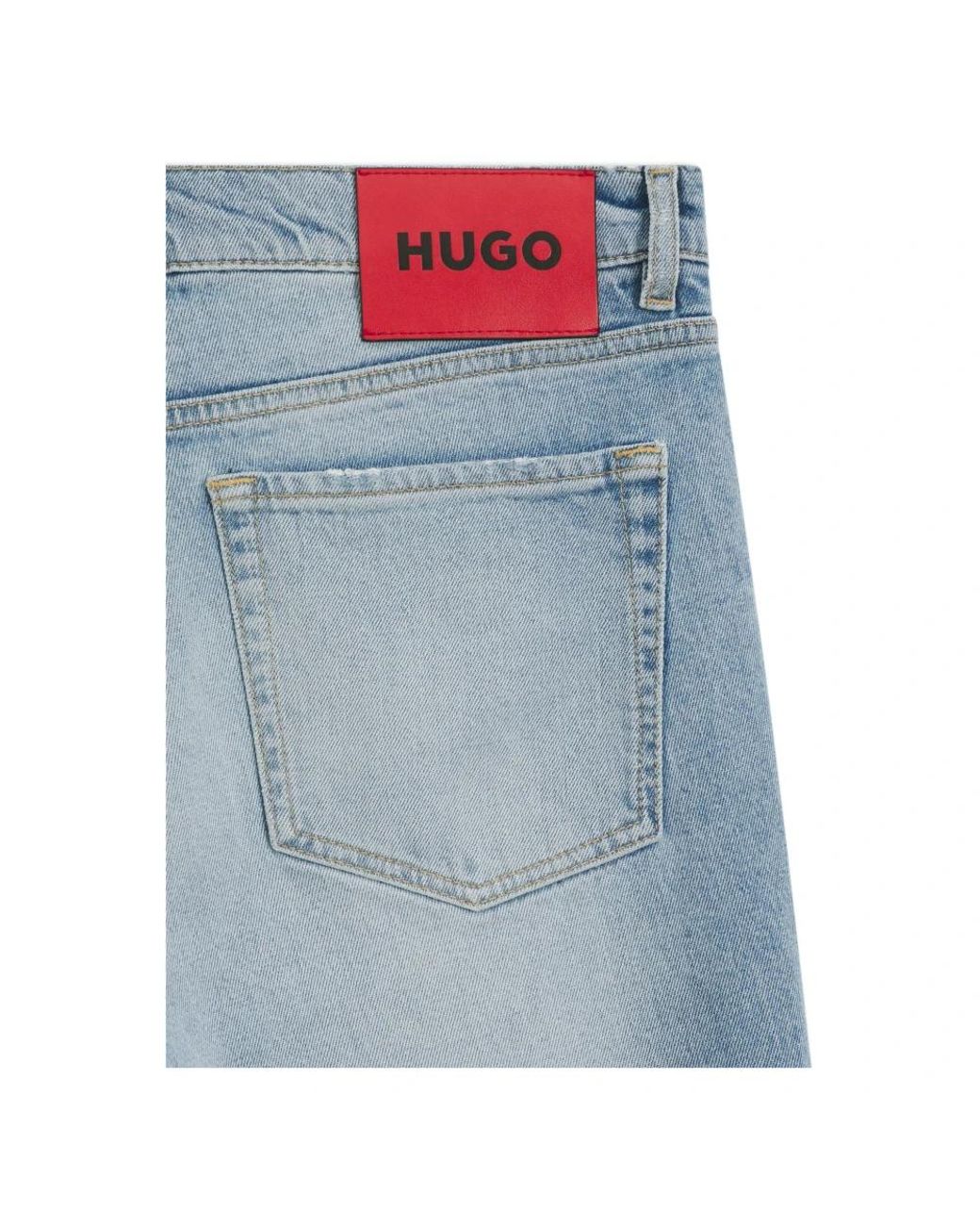 HUGO Blue Loose-Fit Jeans for men