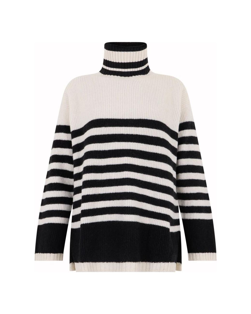 Moorer Vera Sweater in het White