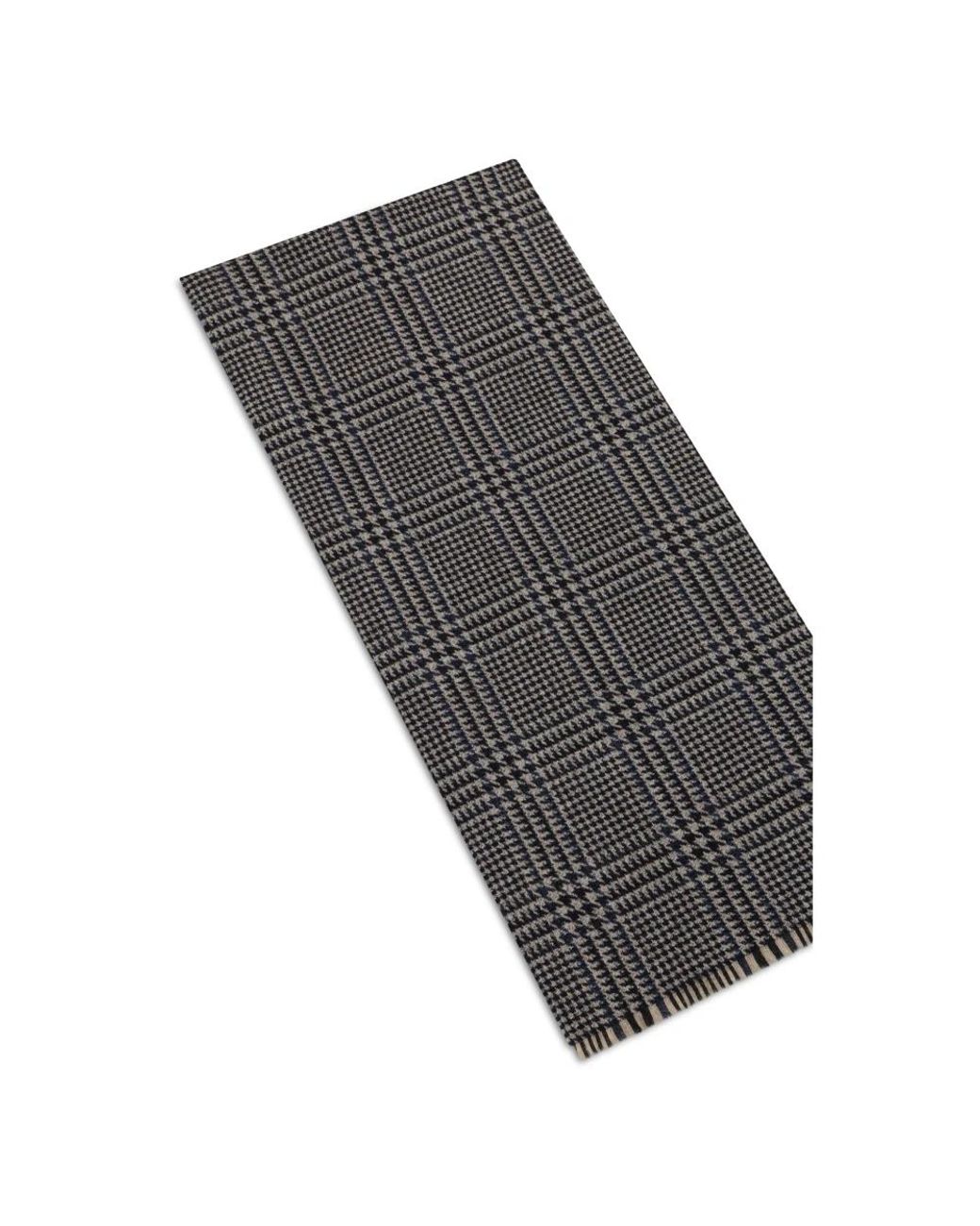 Slowear Gray Winter Scarves for men