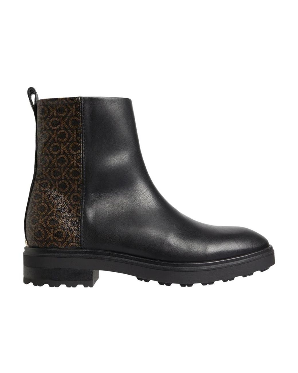 Calvin Klein Black Ankle Boots