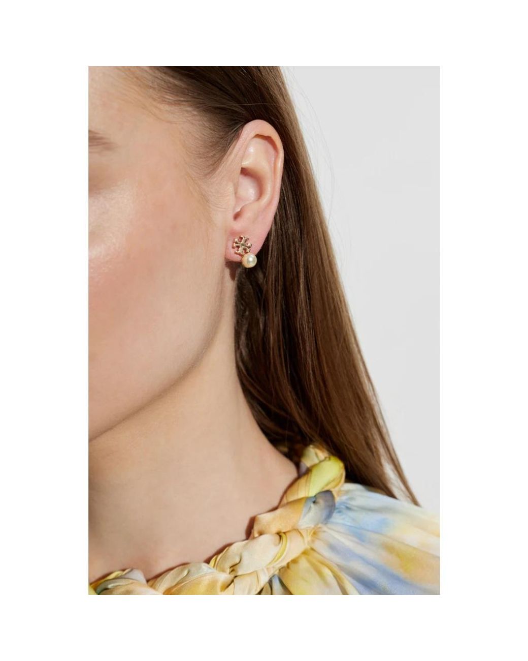 Tory Burch Metallic Earrings