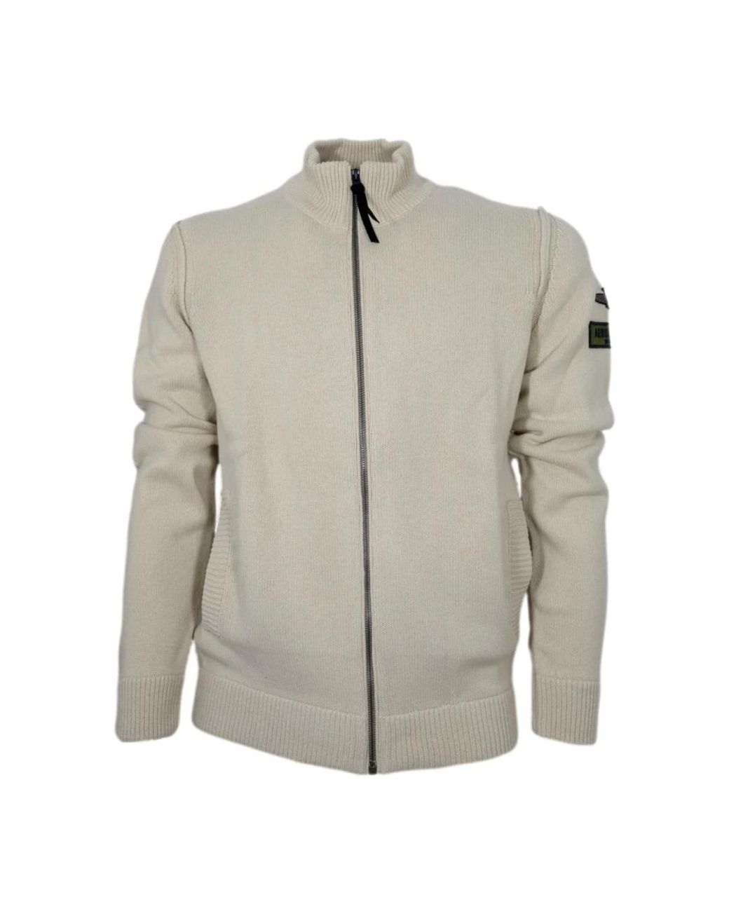 Aeronautica Militare Gray Zip-Throughs for men