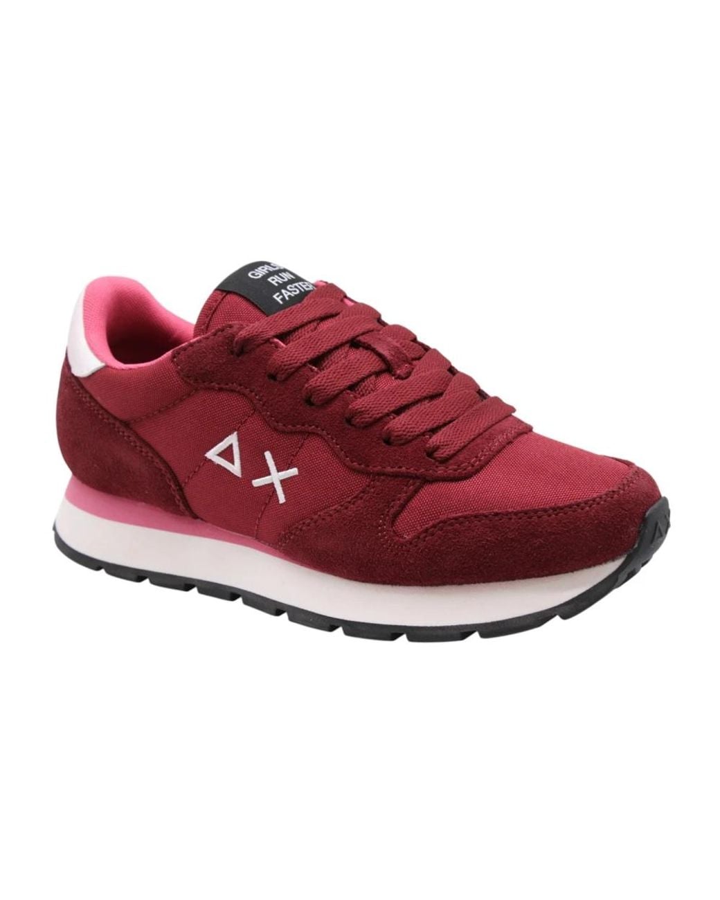 Sun 68 Red Sneakers