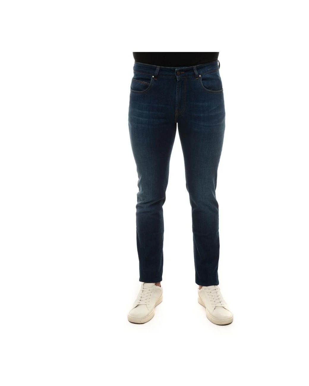 Fay Blue Slim Fit Jeans for men