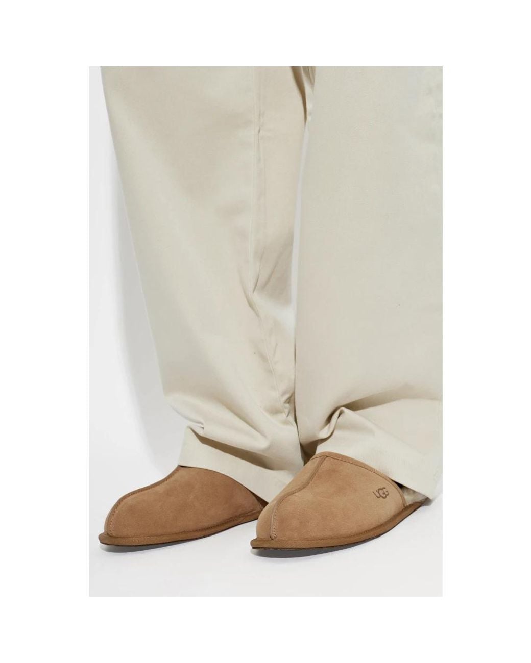 Slippers Ugg pour homme en coloris Brown