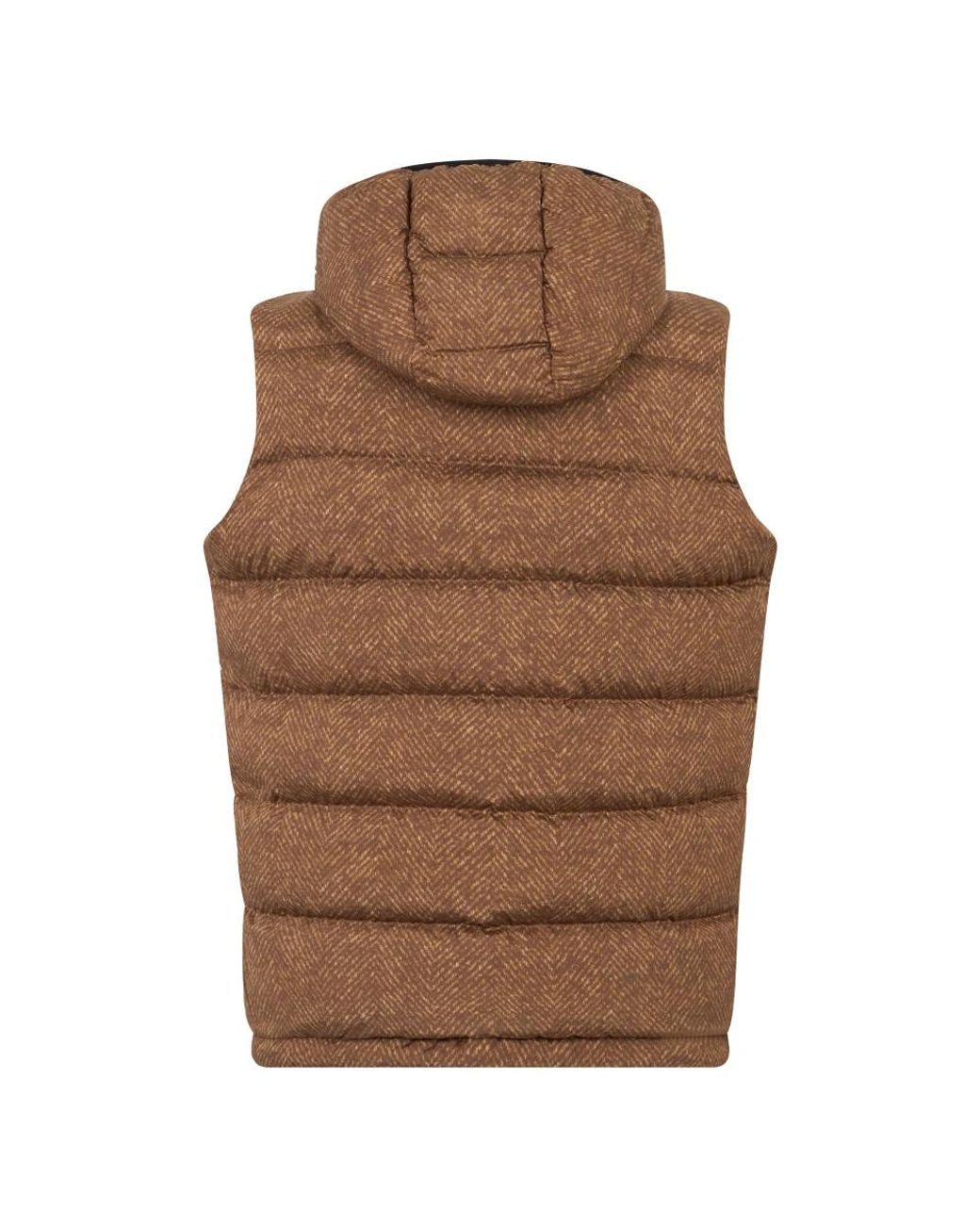 Herno Brown Waistcoats for men