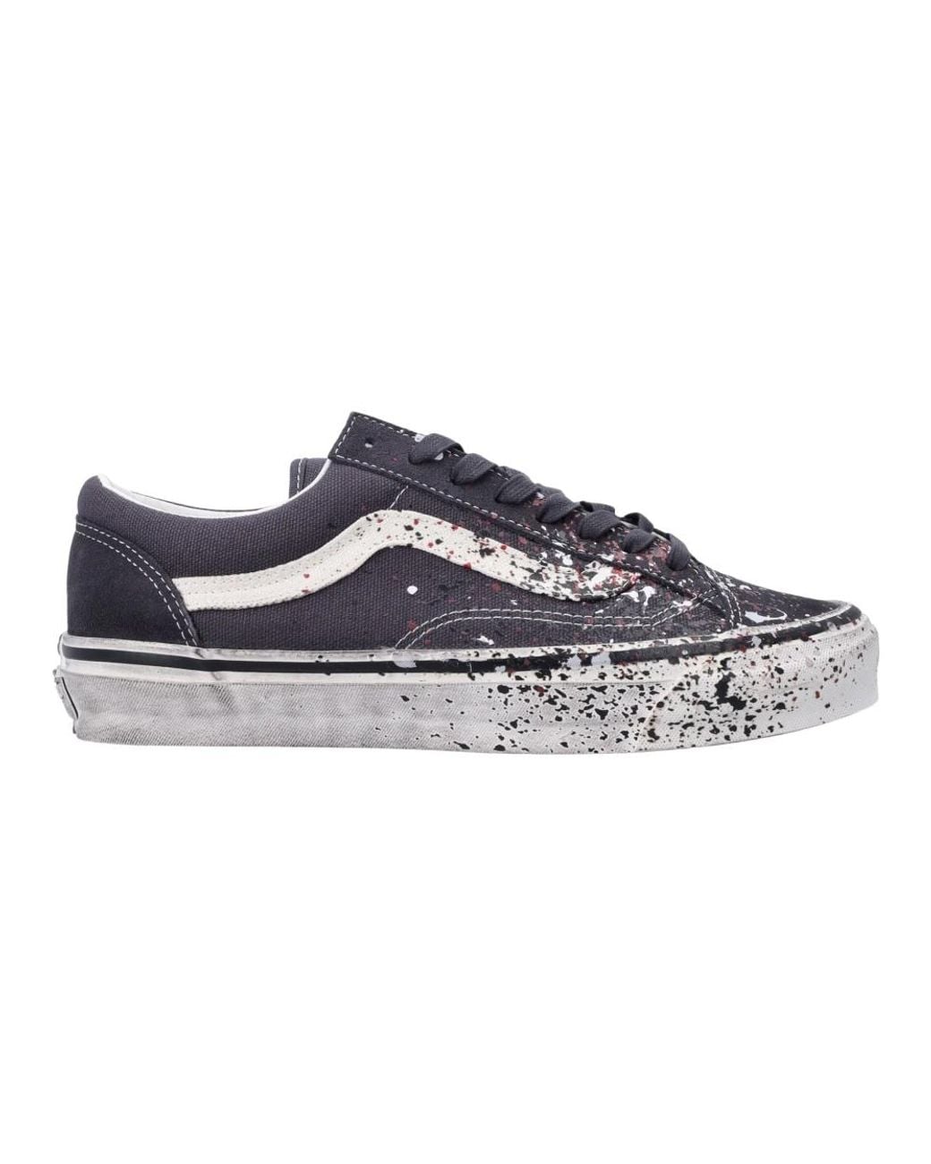 Vans Old Skool 36 Paint Splatter in het Blue