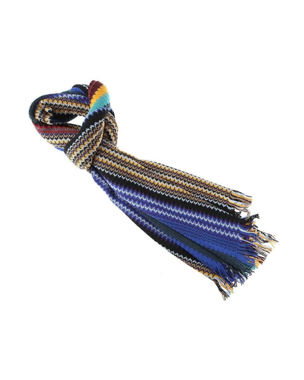 Missoni Blue Winter Scarves