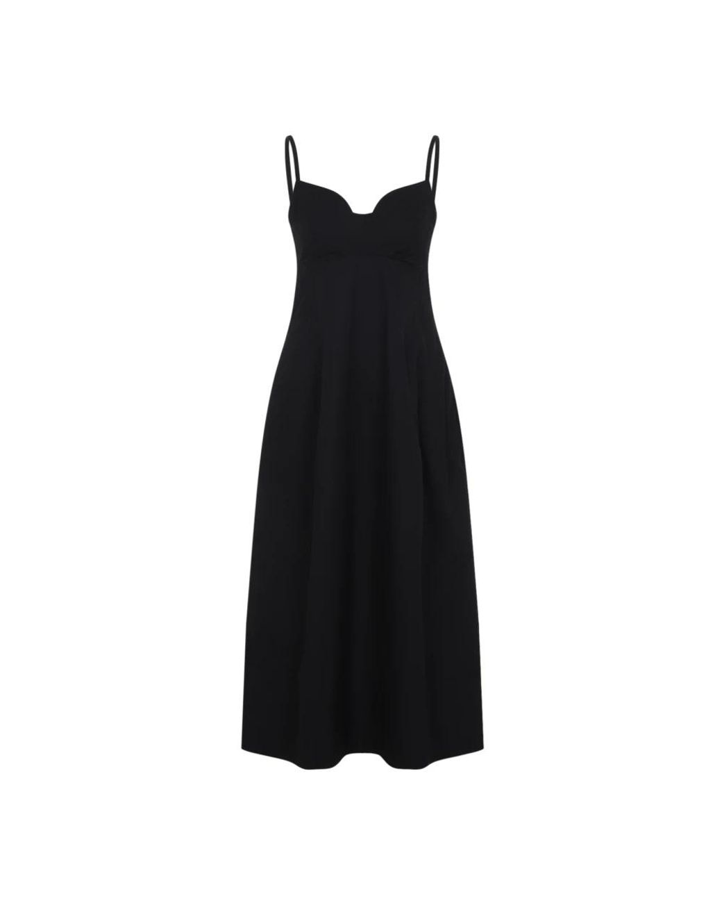 Midi Dresses Co. en coloris Black