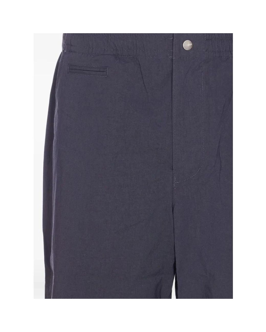 Autry Blue Straight Trousers for men