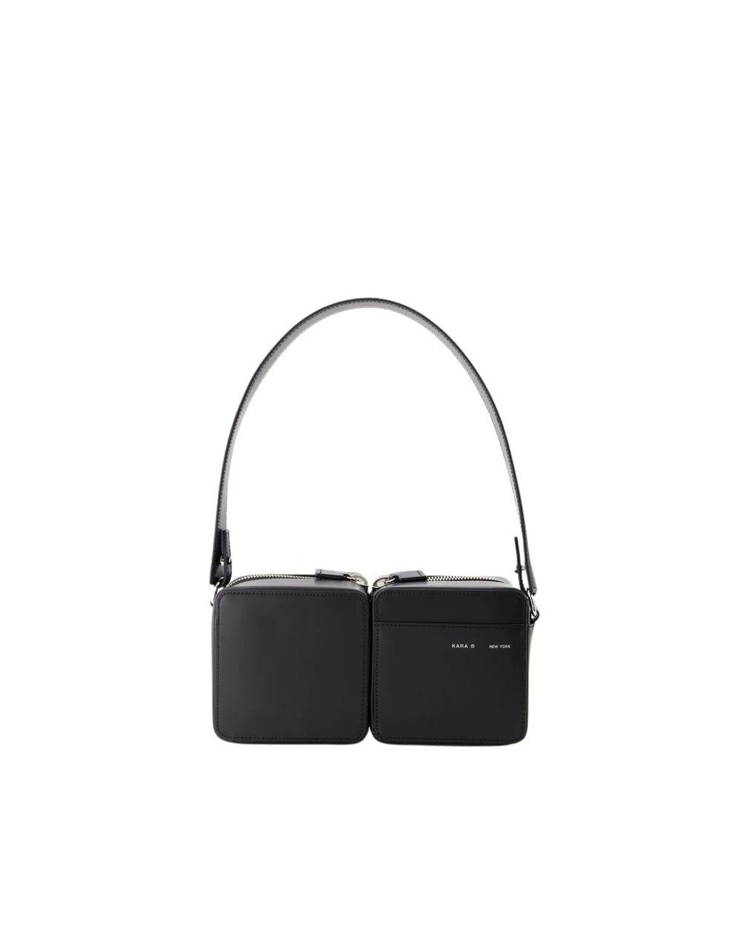Kara Tassen ,Zwart ,Katoen Shoulder Bags in het Black