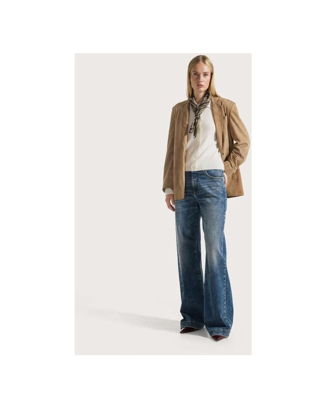 Seventy Blue Wide Jeans