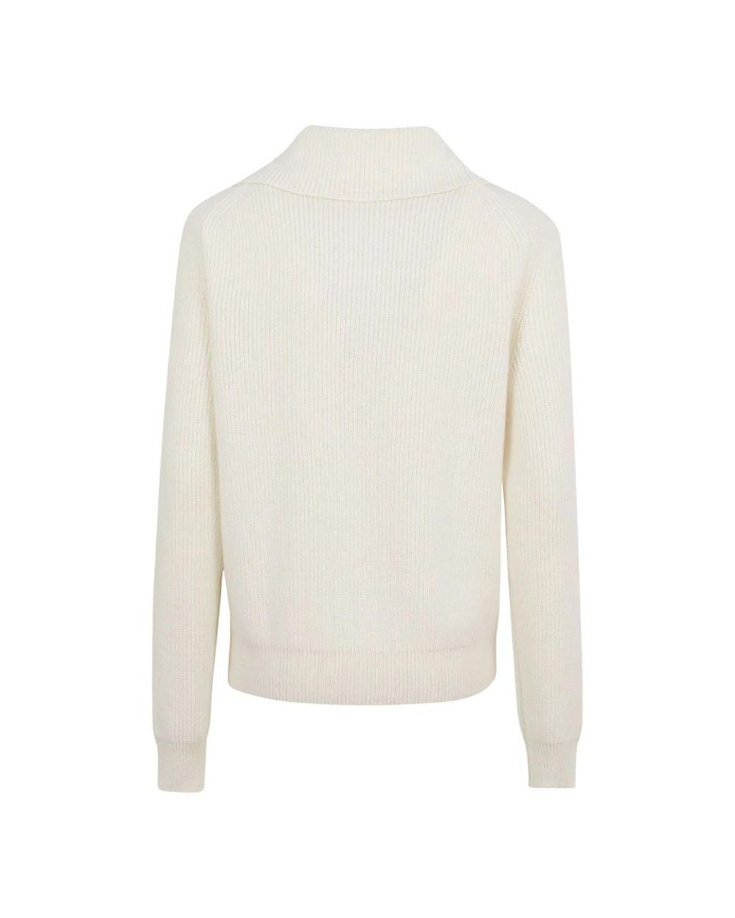 Zanone White Turtlenecks