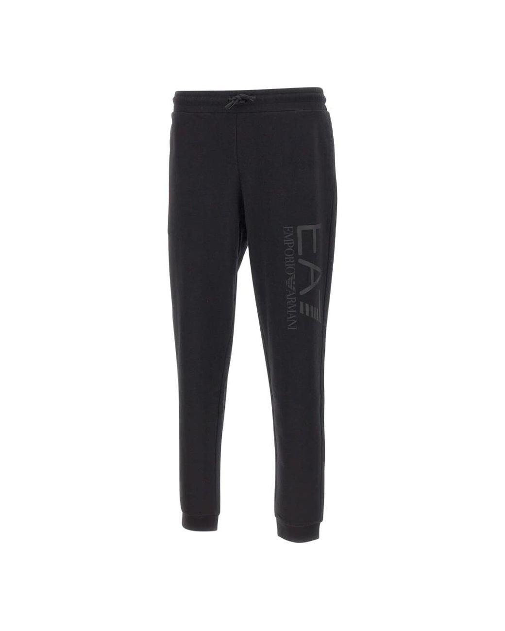 EA7 Black Sweatpants for men