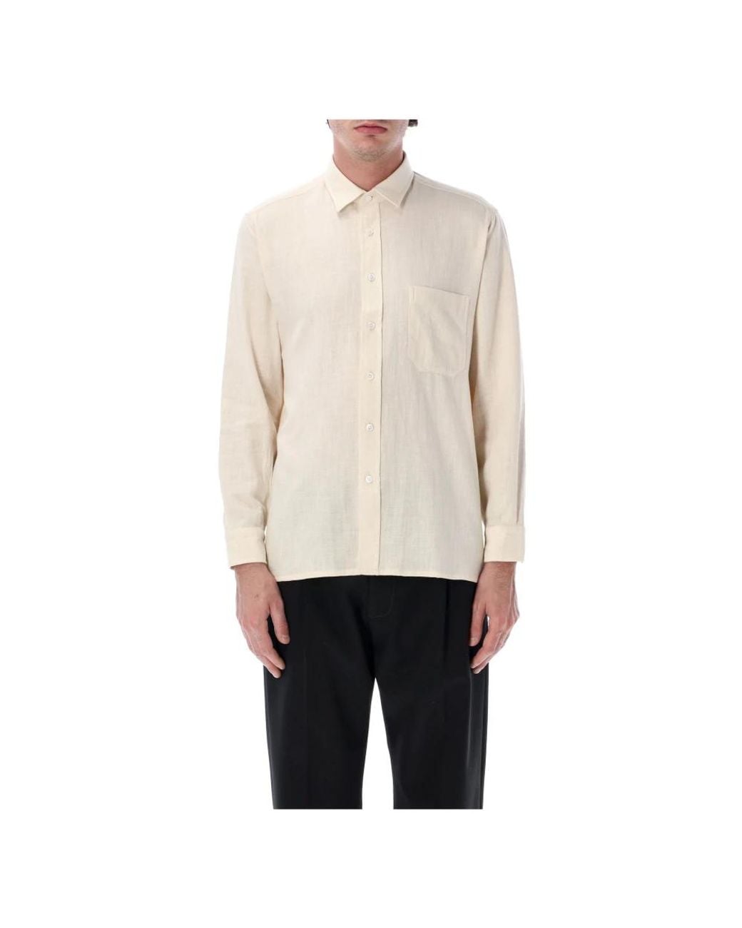 Salvatore Piccolo Natural Casual Shirts for men