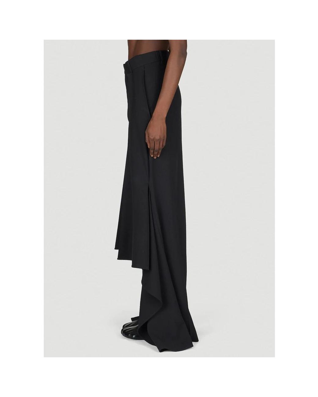 Balenciaga Black Maxi Skirts