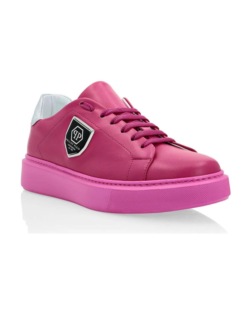 Philipp Plein Pink Limited Edition Lo-Top Sneakers