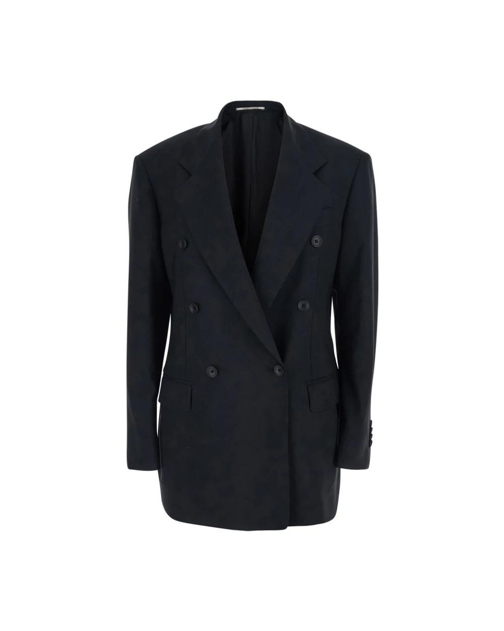 Tagliatore Double Breasted Blazer in het Blue