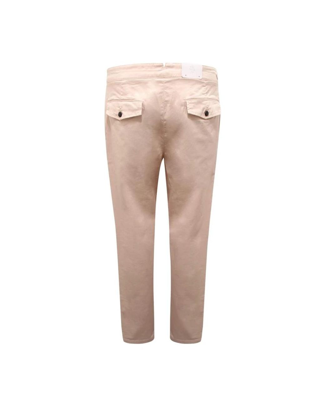 Eleventy Natural Slim-Fit Trousers for men