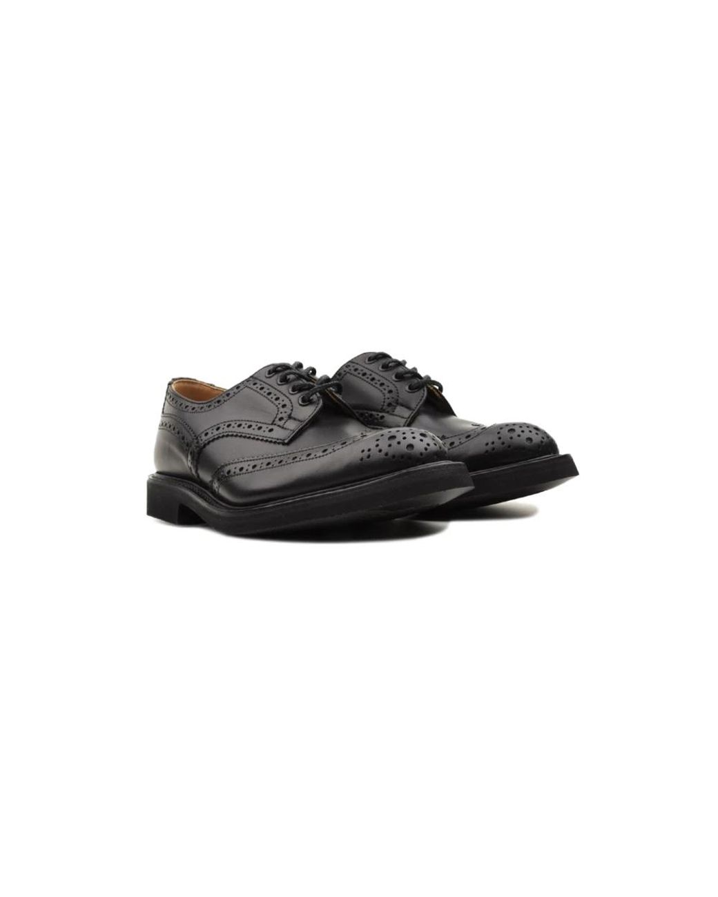 Tricker's Black Laced Shoes for men