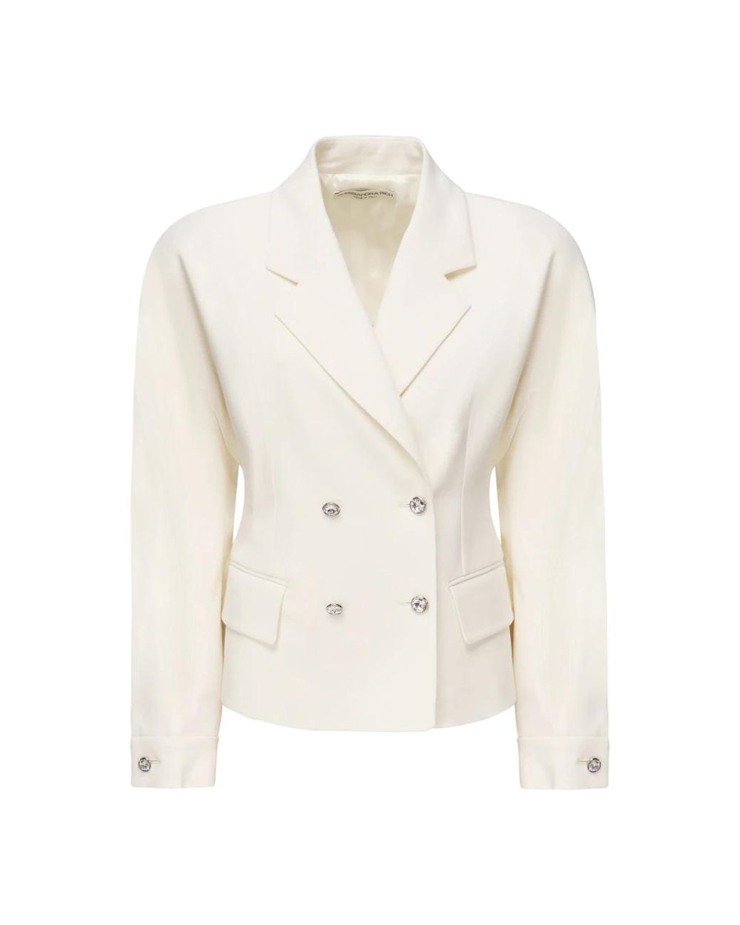 Alessandra Rich White Blazers