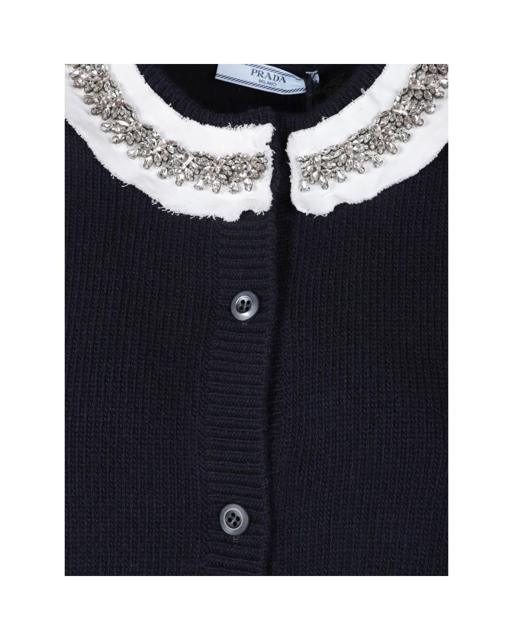 Prada Blue Cardigans