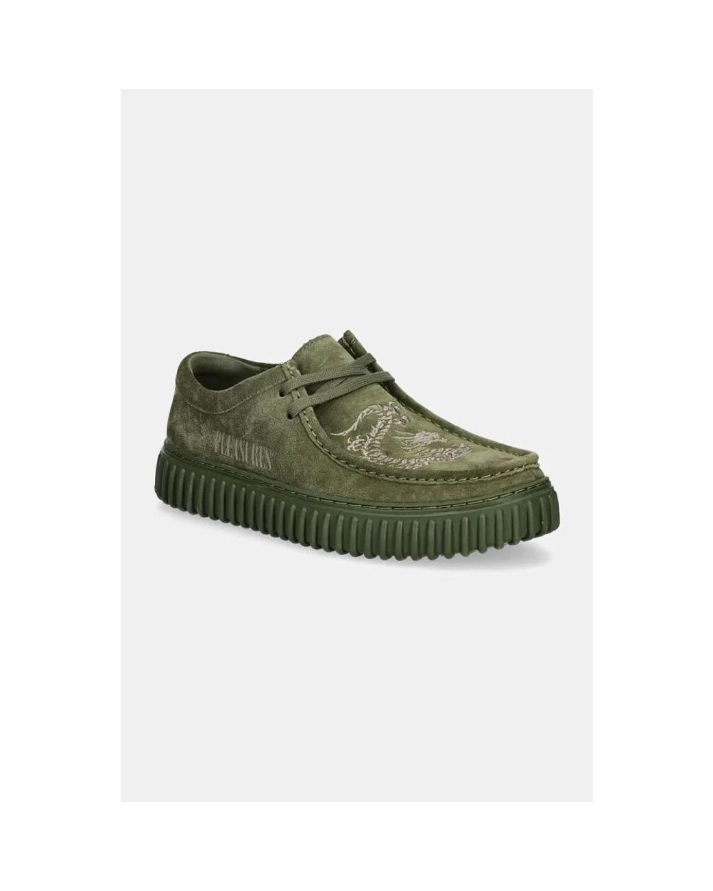 Clarks Torhill Low in Green für Herren
