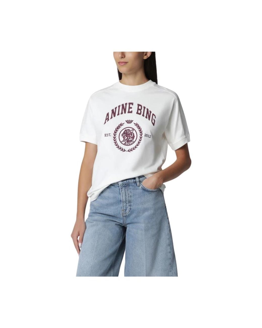 Anine Bing Blue T-Shirts